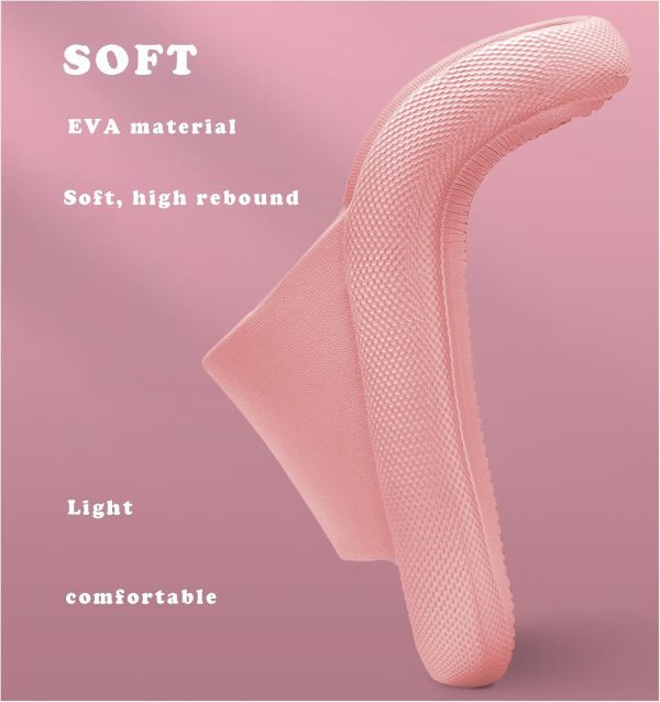 ⁦HAOLIHAO Women' Slippers Home Slippers Non-slip Slippers Bathroom Slippers for Women⁩ - الصورة ⁦2⁩