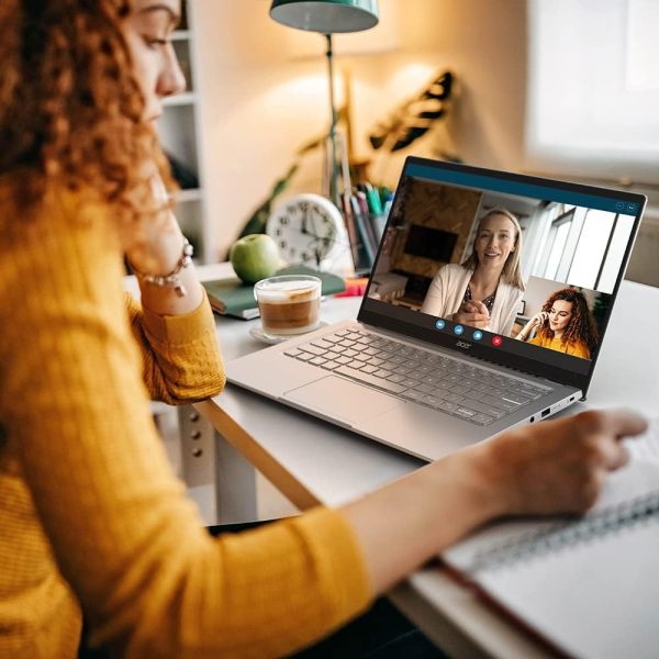 ⁦Acer Swift 3 Intel Evo Thin & Light Laptop | 14" QHD 100% sRGB | Intel Core i7-1260P | Intel Iris Xe Graphics | 16GB LPDDR4X | 512GB SSD | Killer Wi-Fi 6E AX1675 | Windows 11 Home | SF314-512-78JG⁩ - الصورة ⁦9⁩