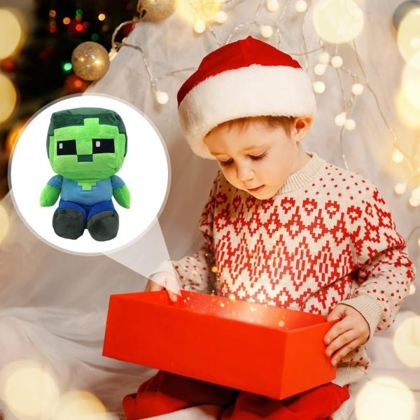 ⁦XPJBKC Creeper Plush Toy, 26 cm / 10.2 Inch Cartoon Plush Toy, Plush Toy Figures, Stuffed Toy, Plush Toy, Plush, Home Decor, Cartoon Plush Toy, Stuffed for Children⁩ - الصورة ⁦5⁩