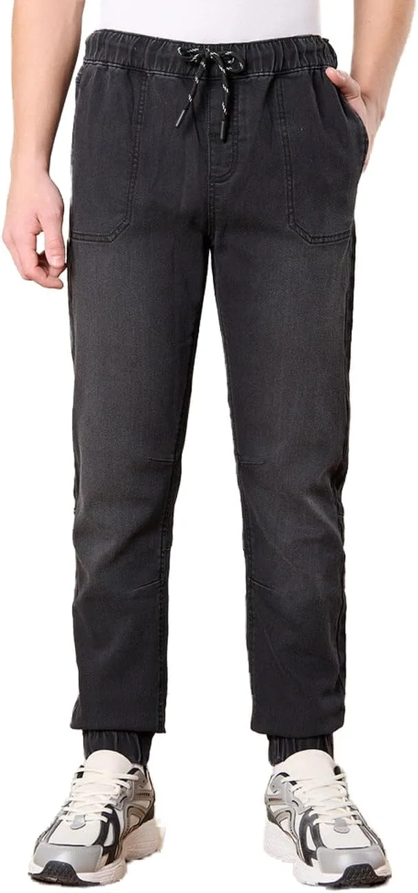 REDTAG Senior Boys Solid Jeans