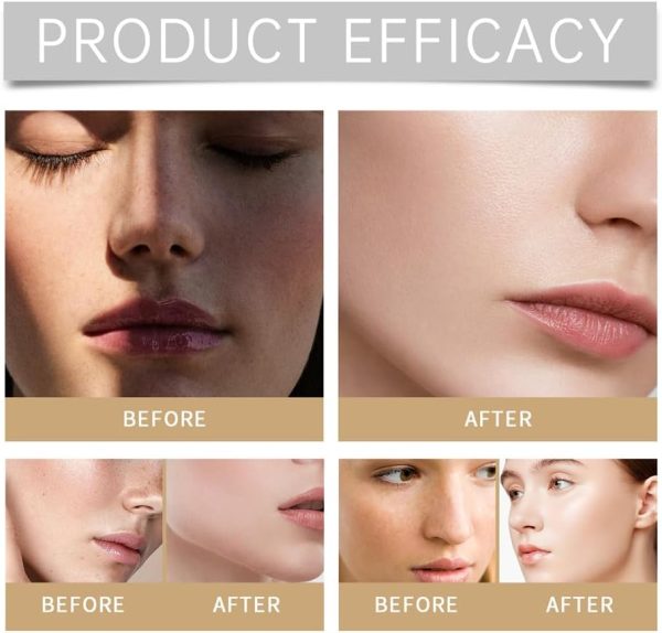 ⁦Azonee Concealer Setting Spray, Hydrating & Long-Lasting Dewy Glow Fixing Spray, Transfer-Proof, Lightweight and Breathable, Paraben Free & Vegan (White)⁩ - الصورة ⁦8⁩