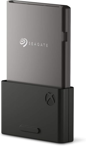 Seagate Storage Expansion Card for Xbox Series X|S, 1TB, SSD, Plug and Play NVMe Expansion SSD Xbox Series X|S, Officially Licensed, 2 yr Rescue Services(STJR1000400)