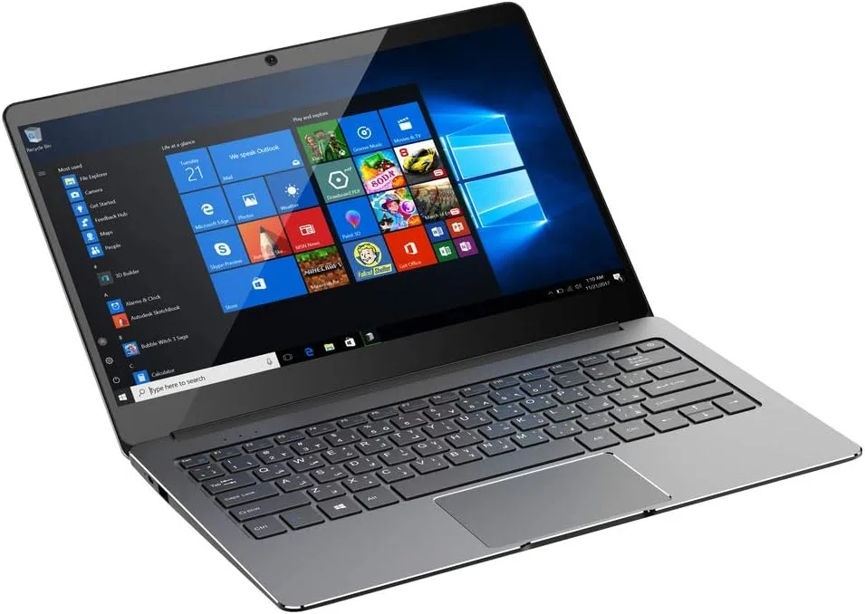 IQ TOUCH AIR X2 Laptop/Intel Celeron / 4GB RAM / 64GB Storage / 12.5" Full HD / 4000mAh Battery/Windows 10 / Micro SD Slot/Micro HDMI/Metallic body/Slim Design/Grey Color / 1 Year Warranty