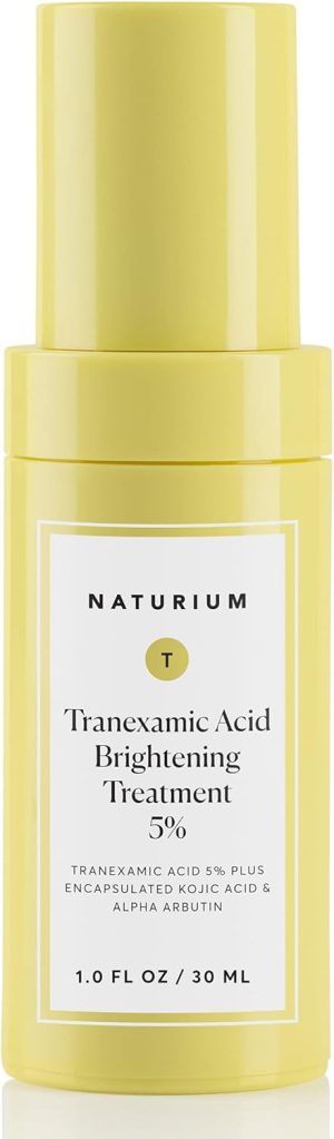 Naturium Multi-Bright Tranexamic Acid Treatment 5%, Skin Care with Encapsulated Kojic Acid & Alpha Arbutin, 1 oz