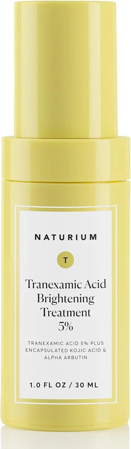 Naturium Multi-Bright Tranexamic Acid Treatment 5%, Skin Care with Encapsulated Kojic Acid & Alpha Arbutin, 1 oz