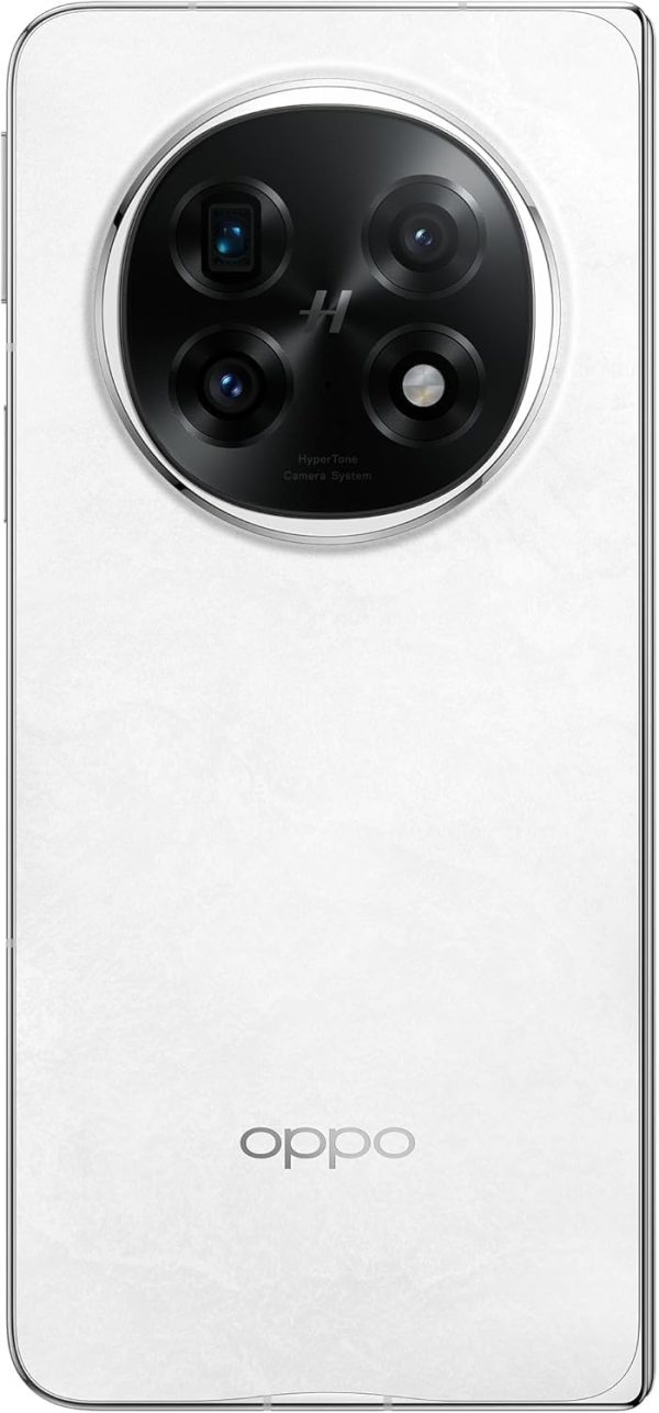 ⁦Oppo Find N5 DUAL-SIM 512GB ROM + 16GB RAM (GSM Only | No CDMA) Factory Unlocked 5G Smartphone (Misty White) - International Version⁩ - الصورة ⁦3⁩