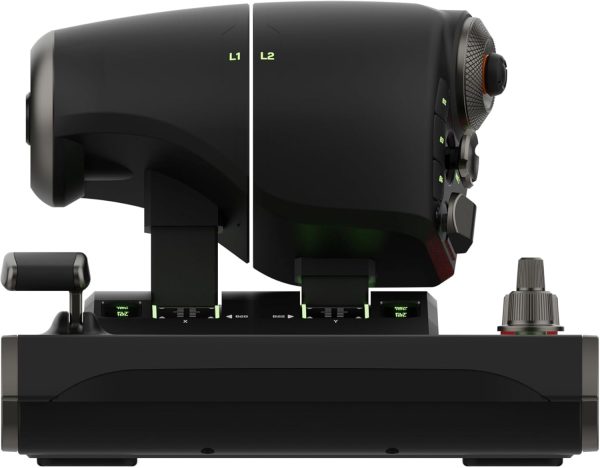 ⁦Turtle Beach VelocityOne Flightdeck - Universal HOTAS Simulation Joystick & Throttle with Touch Display, Stick Mounted HUD and Contactless Sensors for Air and Space Combat on Windows 10 & 11⁩ - الصورة ⁦14⁩