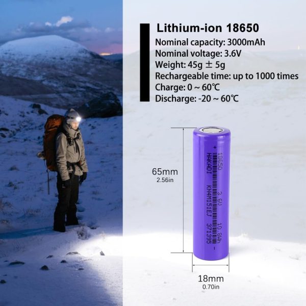 ⁦بطارية ليثيوم ايون 3.7 فولت 3000mAh من هاكادي عالية الطاقة 3C-5C تفريغ 3C-5C علوية مسطحة قابلة لاعادة الشحن للقوارب التي تعمل بجهاز تحكم عن بعد 4 قطع⁩ - الصورة ⁦2⁩