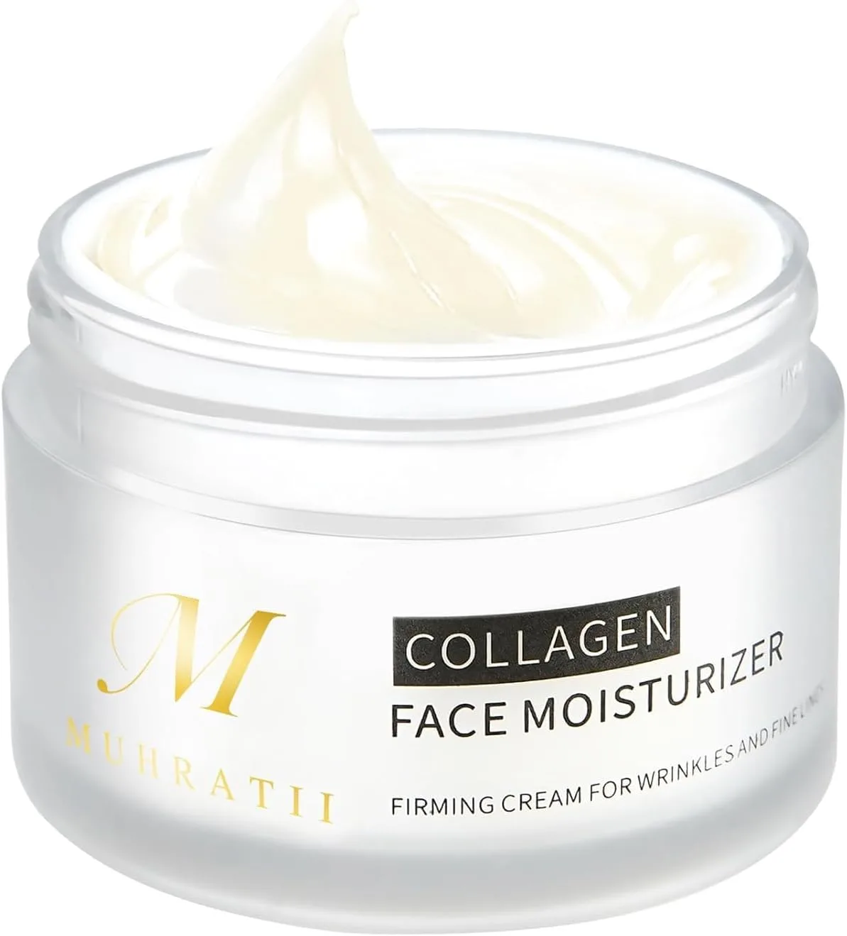 Muhratii Collagen Face Moisturizer Cream, Age Repair Anti-Aging Night Cream, Wrinkle Repair Face Cream For Women, Night Cream For Face (1.7 Oz,1 Pack)