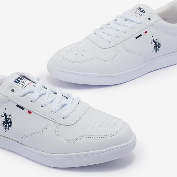 ⁦U.S. POLO ASSN Women 3W Thunder Wmn 3Pr_1 Low Top Sneakers⁩ - الصورة ⁦4⁩