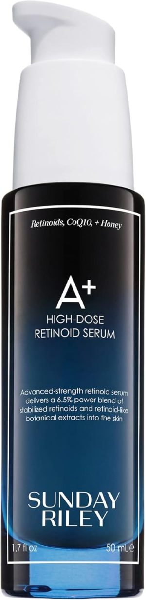 Sunday Riley A+ High-Dose Retinoid Serum, unscented, 1.7 Fl Oz