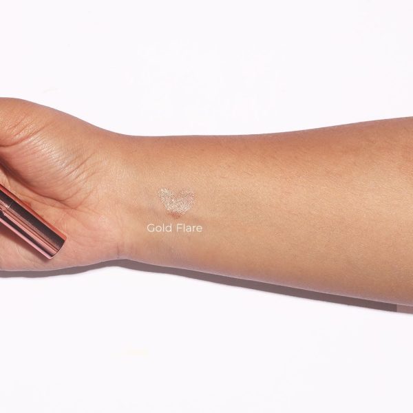 ⁦Makeup Revolution Lustre Wand Shadow Stick, Gold Flare⁩ - الصورة ⁦9⁩