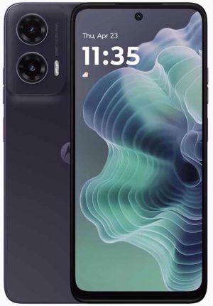 Motorola Moto G35 DUAL-SIM 256GB ROM + 8GB RAM (GSM Only|No CDMA) Factory Unlocked 5G Smartphone (Midnight Black) - International Version