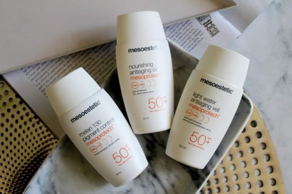 ⁦Mesoestetic Mesoprotech Melan 130 SPF & Pigment Control Face Cream for Sun Tan⁩ - الصورة ⁦3⁩