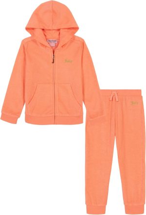Juicy Couture Girls 2pc Jog Set Jog Set