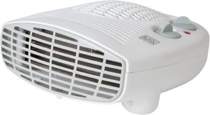 Black & Decker BXSH37005GB Fan Heater, 2 Heat Settings, 1 Fan Setting, Adjustable Thermostat, 2KW, White