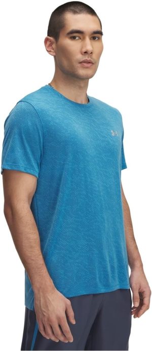 Under Armour Mens Men's UA Launch Camo Short Sleeve T-Shirt