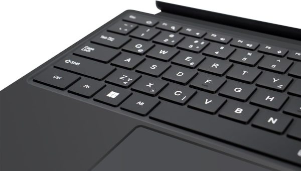 ⁦Ninkear T40 2 in 1 Laptop with QWERTZ, 7 RGB Backlight Tones, Removable Bluetooth Keyboard, Portable Keyboard, Black, Ultra Slim⁩ - الصورة ⁦5⁩