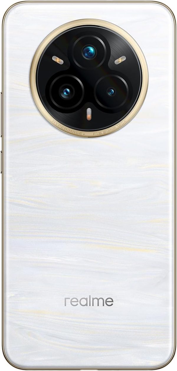 ⁦Realme 14 Pro+ Dual-SIM 256GB ROM + 8GB RAM (GSM Only | No CDMA) Factory Unlocked 5G Smartphone (Pearl White) - International Version⁩ - الصورة ⁦5⁩