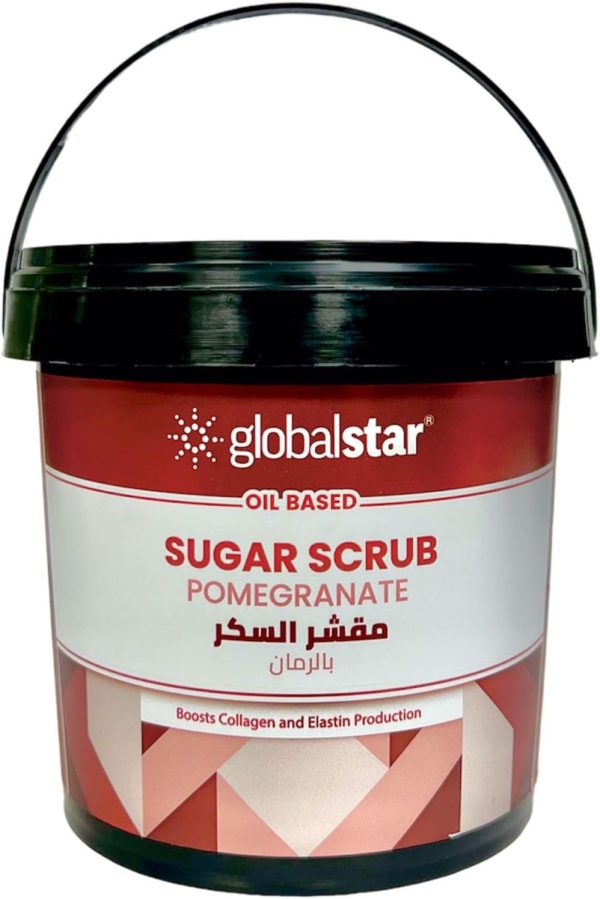 ⁦Globalstar Sugar Scrub With Pomergranate-600ml⁩ - الصورة ⁦2⁩