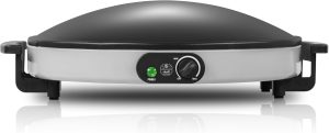 ALSAIF 1800W Electric Bread Maker, Layer non stick coating, Non slip rubber feet, Temperature adjustable knob, 40 cm, grey E064005 2 Years warranty.