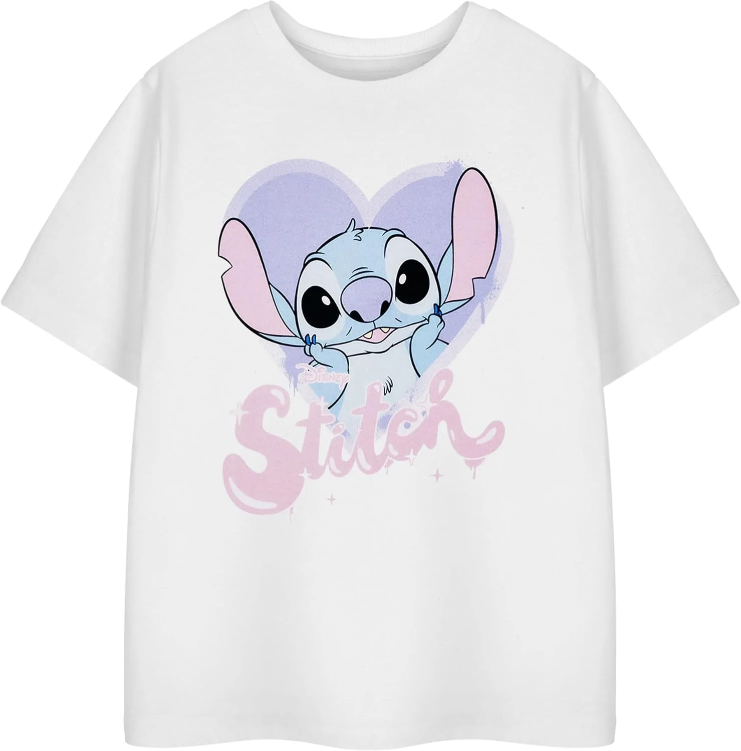 Disney Lilo & Stitch Girls T-Shirt | Kids Short Sleeve Graphic Tee OPTIONS | Cute Cartoon Character Apparel | Comfortable Cotton Top for Kids & Teens | Movie Merchandise Gift