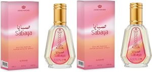 عطر او دي بارفان صبايا من الرحاب، 50 مل، عبوة من قطعتين