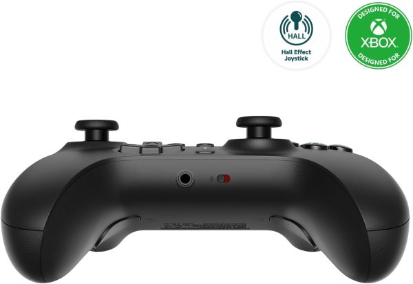 ⁦وحدة تحكم سلكية التيميت من 8 بيتدو لاجهزة اكس بوكس تحديث عصا التحكم بتاثير هول متوافقة مع X|S واكس وان وويندوز 10 11 - مرخصة رسميا اسود USB⁩ - الصورة ⁦2⁩