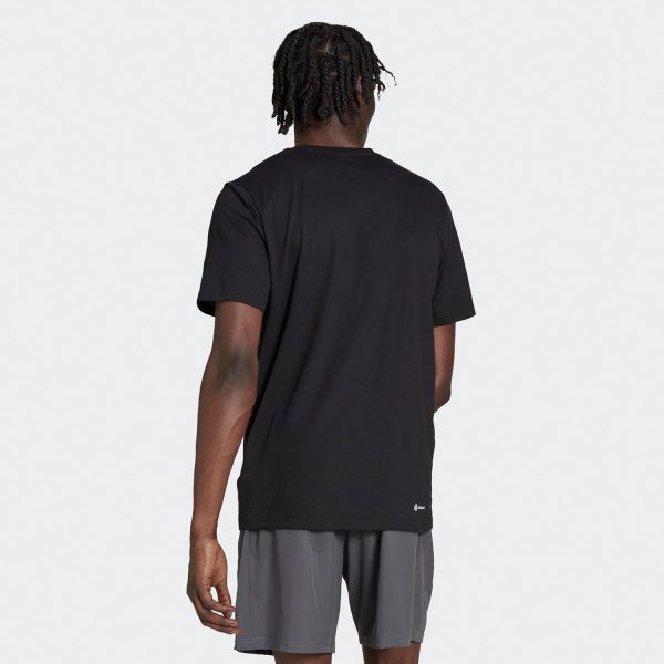 ⁦ADIDAS Mens Train Essentials Feelready Training T-Shirt T-shirt⁩ - الصورة ⁦6⁩
