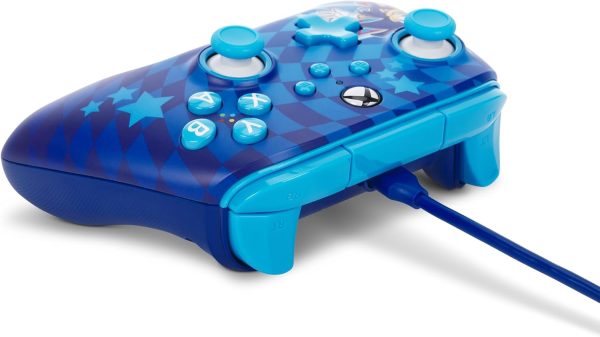 ⁦PowerA Advantage Wired Controller for Xbox Series X|S - Sonic Style, Sonic Xbox Controller with Detachable 10ft USB-C Cable, Mappable Buttons, Trigger Locks and Rumble Motors, Officially Licensed for⁩ - الصورة ⁦5⁩