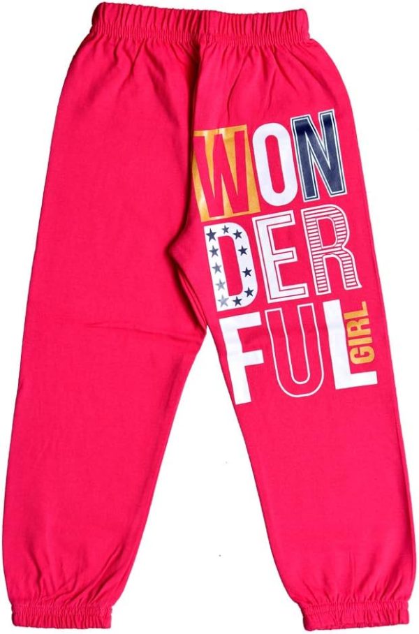 ⁦T2F Girl's GLSTRK01 Track Pants (pack of 5)⁩ - الصورة ⁦5⁩