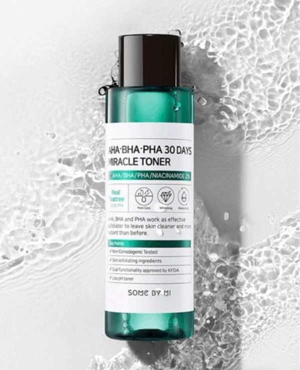 ⁦SOMEBYMI Ifactory Aha. Bha. Pha Anti-acne Exfoliation Hydration Brightening 30Days Miracle Toner (5oz,150ml ) - Set of 2 Pieces⁩ - الصورة ⁦5⁩