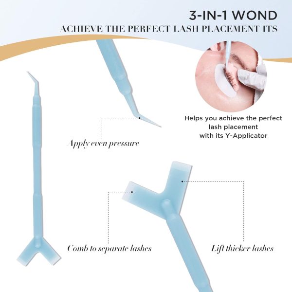 ⁦LASHVIEW Lash Lift Kit,Lash Lift,Professional Eyelash Perm Kit,Liquid Set,Semi-Permanent,Curling Perming,Wave Lift Extension Perm Set,10 Times⁩ - الصورة ⁦8⁩