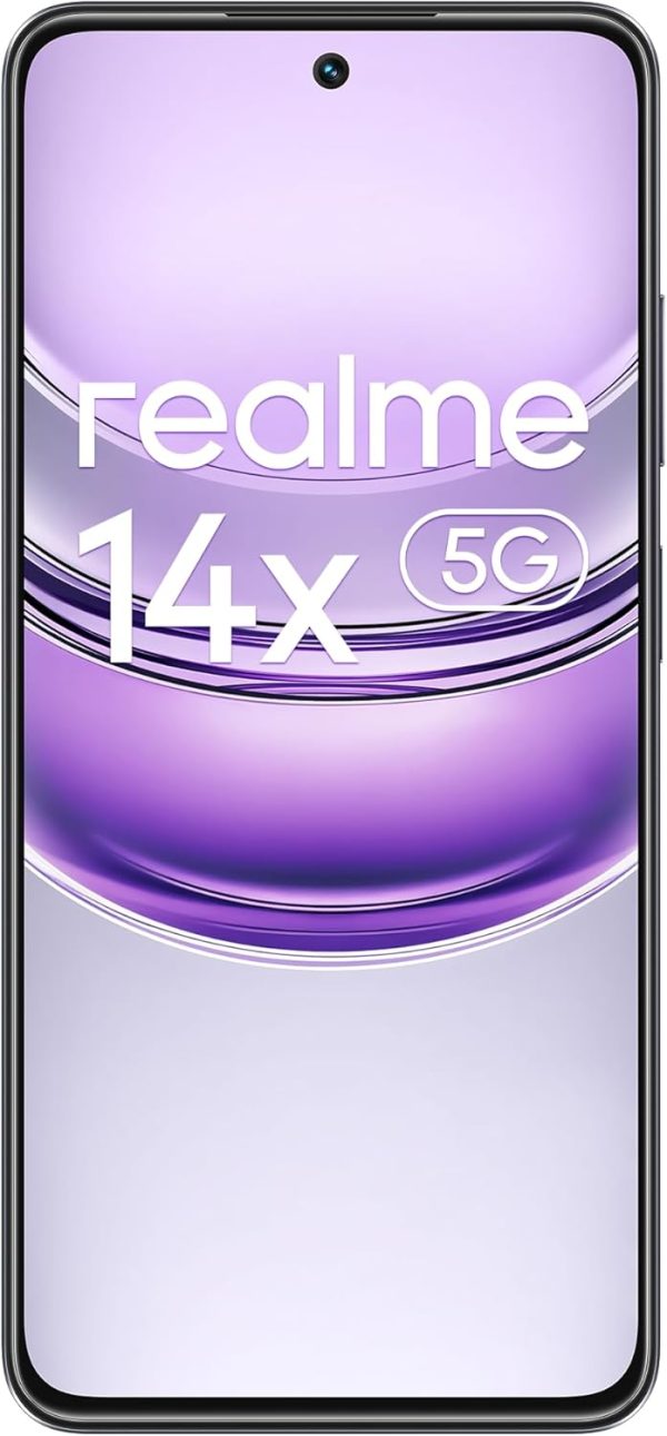 ⁦Realme 14x Dual-SIM 256GB ROM + 8GB RAM (GSM Only | No CDMA) Factory Unlocked 5G Smartphone (Carbon Black) - International Version⁩ - الصورة ⁦2⁩