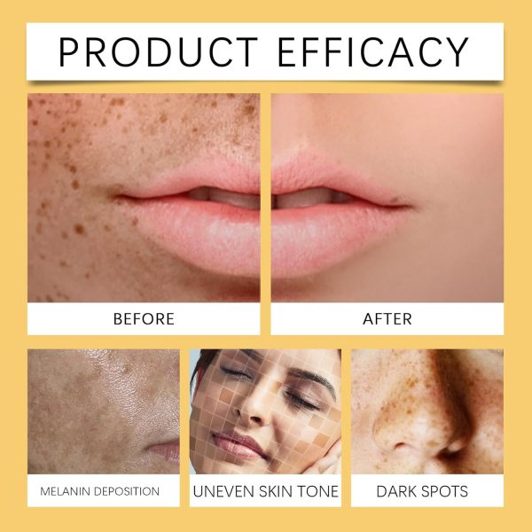 ⁦Azonee Glow Vitamin C & Turmeric Face Oil, Brightening Anti-Aging Serum, Hydrating Facial Oil for Dark Spots, Fine Lines, and Wrinkles (1 FI.Oz)⁩ - الصورة ⁦2⁩