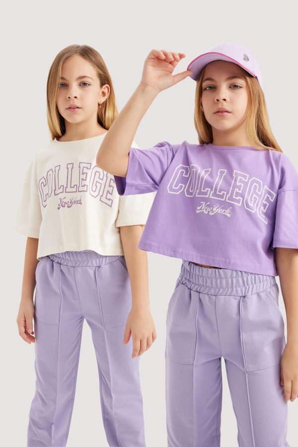 ⁦DeFacto Girls B7795A8 T-Shirt⁩ - الصورة ⁦2⁩