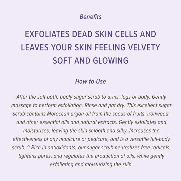⁦BCL SPA Sugar Scrub Lavender + Mint,16 oz⁩ - الصورة ⁦5⁩