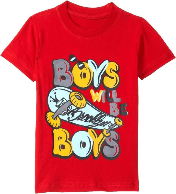 ⁦T2F boys Boys Tshirt T-Shirt (pack of 5)⁩ - الصورة ⁦6⁩