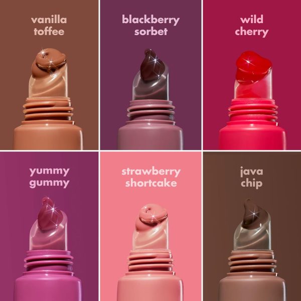 ⁦e.l.f. Glow Reviver Melting Lip Balm, Tinted Formula, With Shea Butter & Hyaluronic Acid, Vegan & Cruelty-Free, Yummy Gummy⁩ - الصورة ⁦5⁩