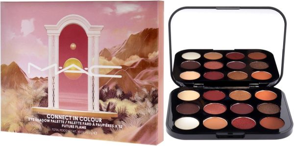 ⁦MAC Connect In Colour Eye Shadow Palette - Future Flame for Women - 0.43 oz Eye Shadow⁩ - الصورة ⁦4⁩