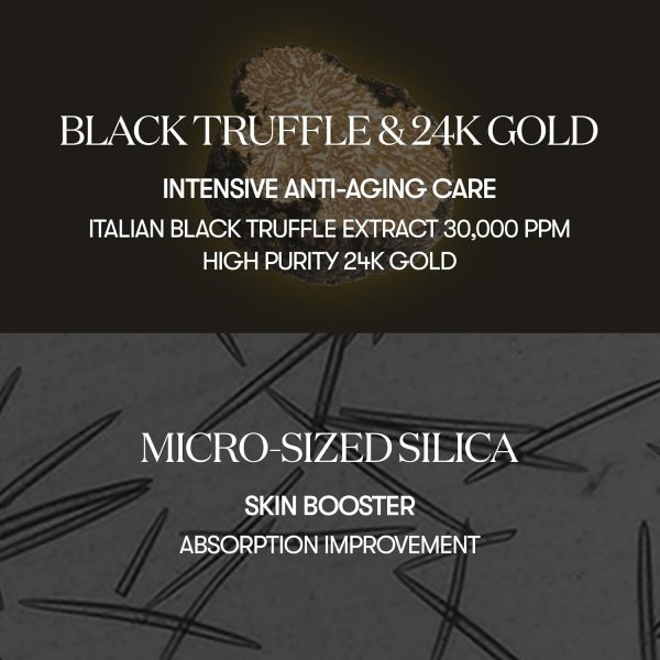 ⁦VT COSMETICS Black Truffle Reedle Shot 100, Spicule Microneedling Serum, Anti-Aging Exosome Serum with 24K Gold, Exfoliation, Smooth & Glass Skin, Korean Skin Booster, 1.69 fl. oz. (50ml)⁩ - الصورة ⁦4⁩
