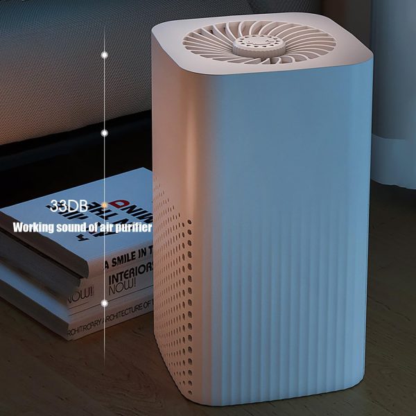 ⁦Air Purifiers for Bedroom Home HEPA Air Purifier Removes Smoke Pollen Pet Dander Allergies Odor Small Air Purifiers with Sleep Mode⁩ - الصورة ⁦6⁩