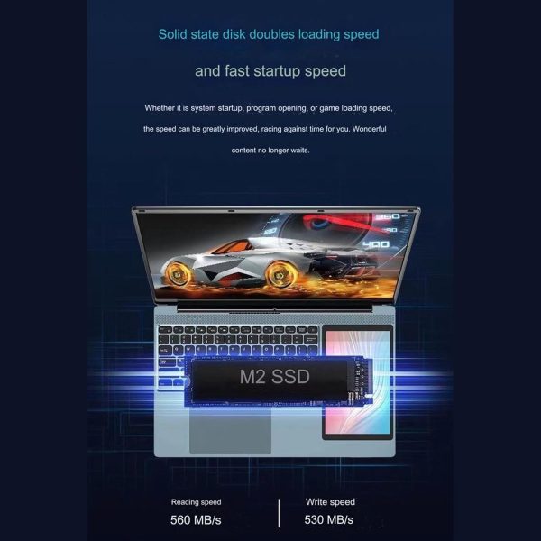 ⁦GYX-KAWSN 15.6+7″ Dual-Screen Laptop Touch Screen Two-In-One Game Notebook Student Business Office Design Portable,16G+1TB⁩ - الصورة ⁦4⁩