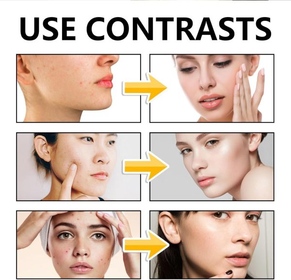 ⁦KASTWAVE Natural Sulfur Facial Cleanser, Exfoliating Facial Cleanser, Calms and Cools Redness and Discomfort, Reduces Oil Excess Pimples, Gently Cleanses, Refreshes & Makes Skin Radiant⁩ - الصورة ⁦2⁩