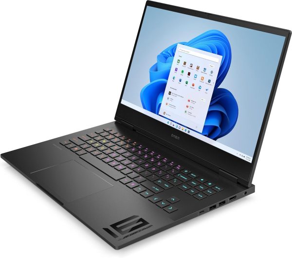 ⁦OMEN Gaming Laptop 16-wd0000nx, 16.1" FHD, Intel Core i7-13620H (13th Gen), NVIDIA GeForce RTX 4060, 32GB RAM, 1TB SSD, Windows 11 Home, Shadow black - 88H77EA⁩ - الصورة ⁦4⁩