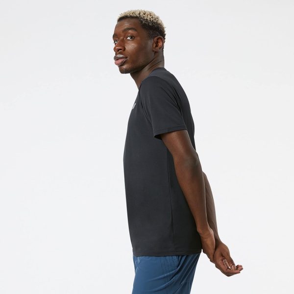 ⁦New Balance Men's Core Run Short Sleeve Top (pack of 1)⁩ - الصورة ⁦4⁩
