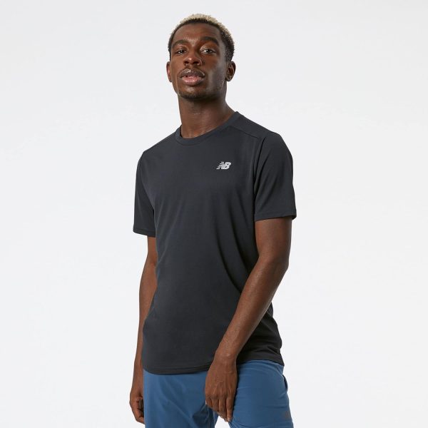 ⁦New Balance Men's Core Run Short Sleeve Top (pack of 1)⁩ - الصورة ⁦3⁩