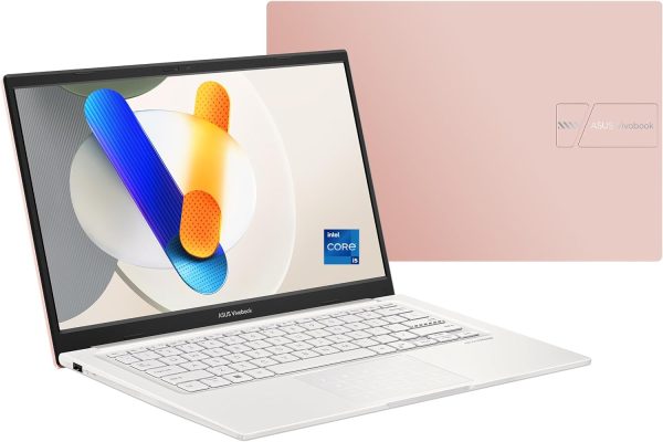 Asus VivoBook Laptop X1404VA-NK548W, Intel Core i5 1335U,8GB RAM DDR4, 512GB SSD, Screen 14.0" FHD, Support Num Pad, Berry Pink, Plastic, WIN 11, 2Y Int'l Warranty
