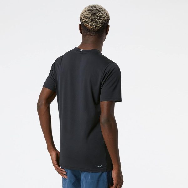 ⁦New Balance Men's Core Run Short Sleeve Top (pack of 1)⁩ - الصورة ⁦5⁩