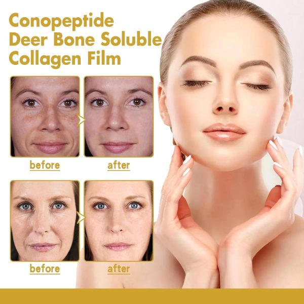 ⁦Azonee Collagen Peptide Serum for Face - Anti-Wrinkle, Moisturizing & Firming Skin, Korean Skincare⁩ - الصورة ⁦3⁩